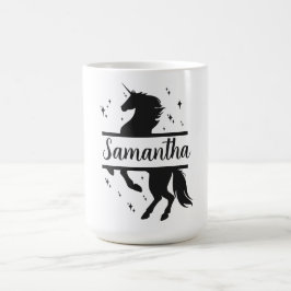 Caneca De Café Unicorn Personalizado 15 oz Classic Mug