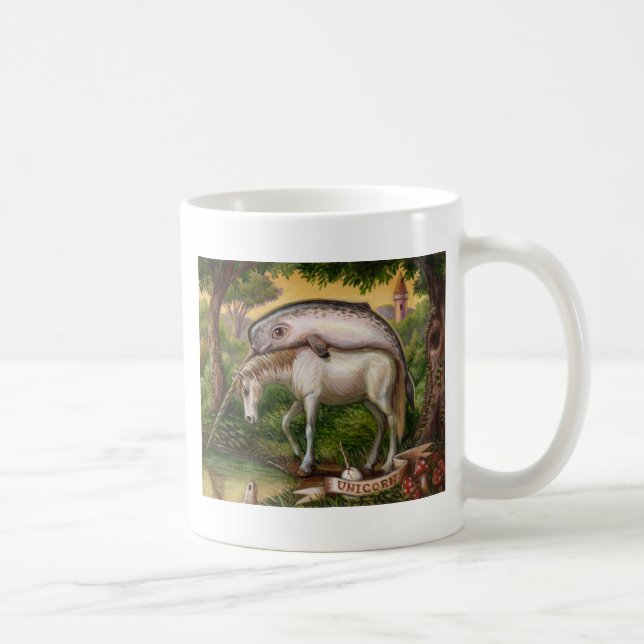 Caneca De Café Unicórnio (Direita)