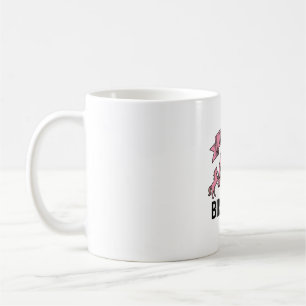 Caneca De Café Unicórnio de Desenho de Gravura Vintage para 40º A