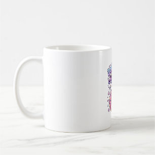 Caneca De Café Unicórnio Donut Toque no Meu Presente Mágico Stick