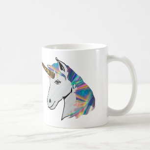 Caneca De Café unicórnio holográfico