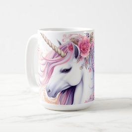 Caneca De Café Unicórnio Mágico Fofo