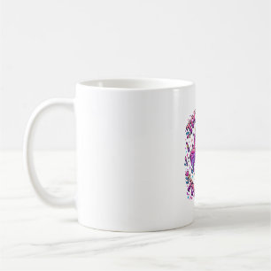 Caneca De Café Unicórnio Muito Glam para Galopar Impressão Comerc
