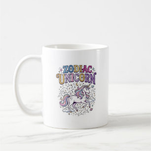 Caneca De Café Unicórnio Zodíaco Unicórnio Premium Vetor Mercado 