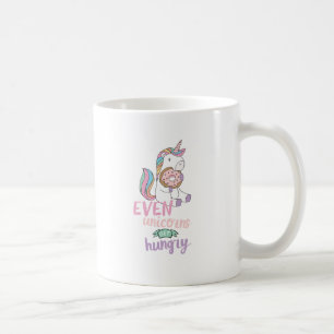 Caneca De Café Unicórnios com fome
