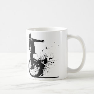 Caneca De Café Unicycle urbano