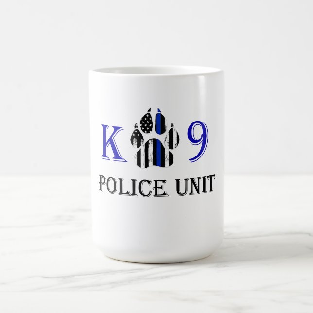 Caneca De Café Unidade de Polícia do K9 (Centro)