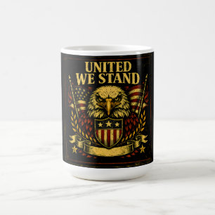 Caneca De Café Unidos Nós Estamos – Força da Unidade Americana