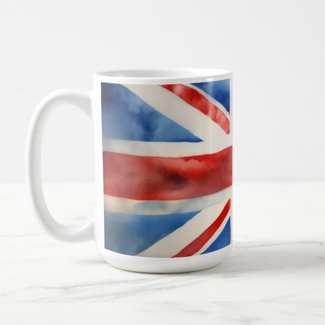 caneca de café union jack (Esquerda)