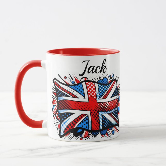 Caneca de café Union jack (Esquerda)
