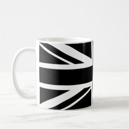 Caneca De Café Union Jack ~ Black and White