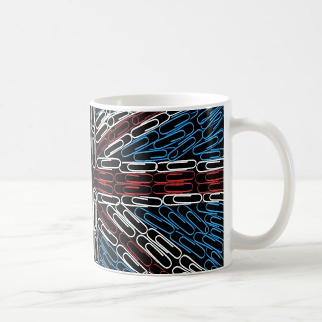Caneca De Café Union Jack dos clipes (Direita)