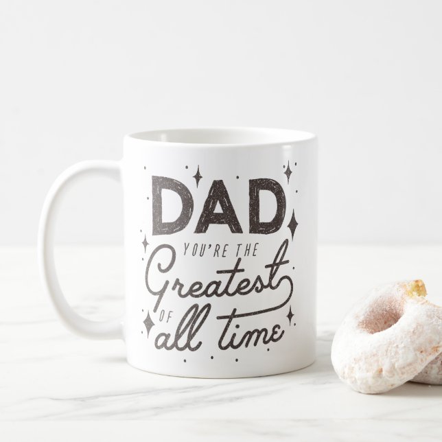 Caneca De Café Unique Grown Quotes For Father's Day (Com Donut)