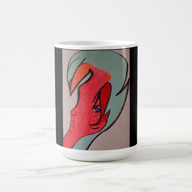 Caneca De Café Unique Original Character Art Mug (Centro)