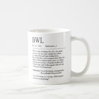 Caneca De Café Unispruch "BWL" Student Geschenk, Studenten
