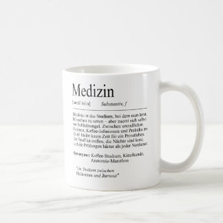 Caneca De Café Unispruch "Medizin" Geschenk, Studenten