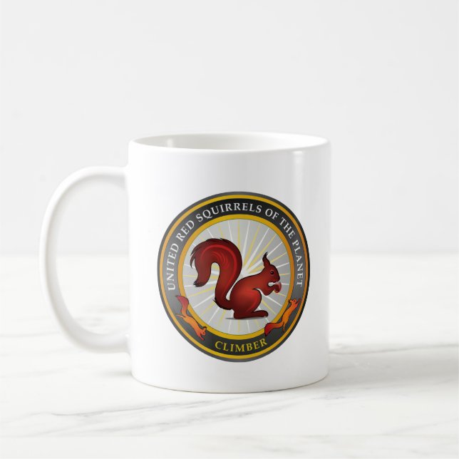 CANECA DE CAFÉ UNITED RED SQUIRRELS (Esquerda)