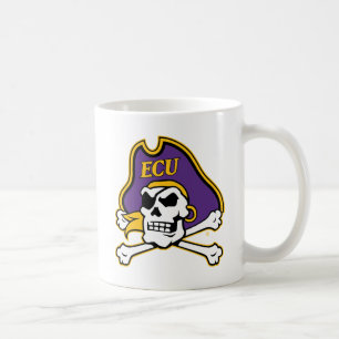 Caneca De Café Universidade da Carolina do Leste Piratas ECU