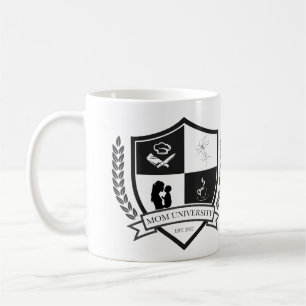 Caneca De Café Universidade de Mãe EST. 2022