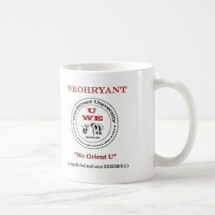 Caneca De Café Universidade de Weohryant