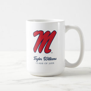 Caneca De Café Universidade do Mississippi Script M