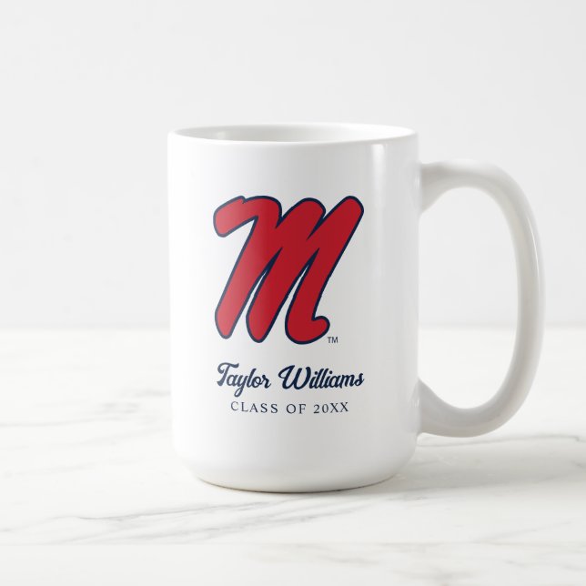 Caneca De Café Universidade do Mississippi | Script M (Direita)