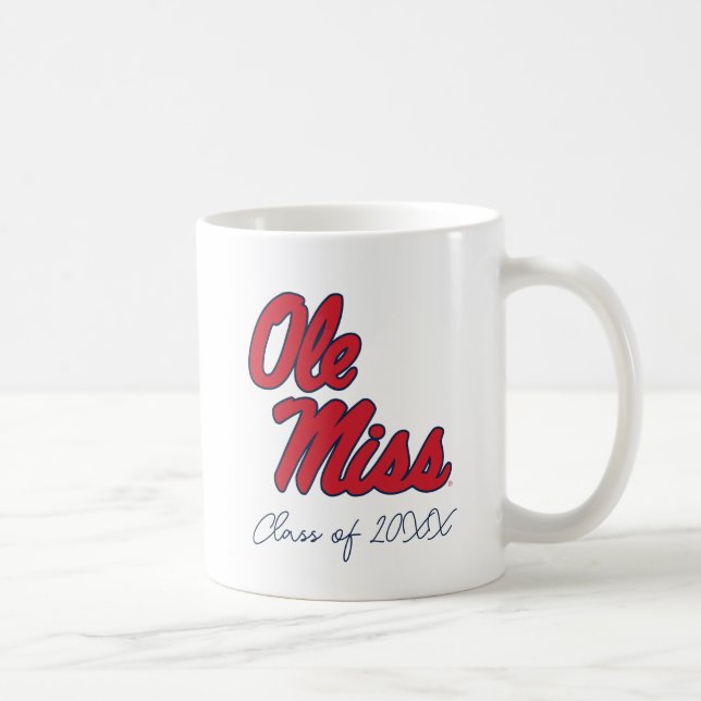Caneca De Café Universidade do Mississippi | Script Ole Miss (Direita)