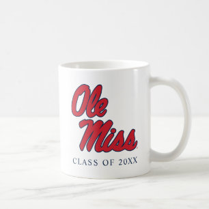 Caneca De Café Universidade do Mississippi Script Ole Miss