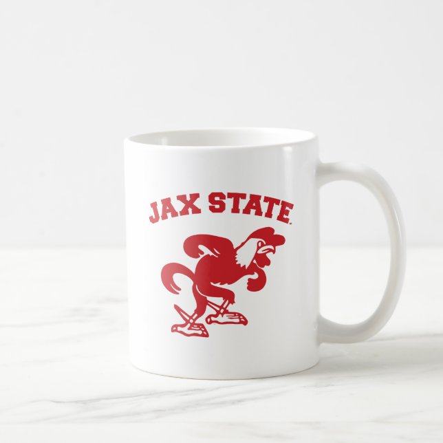 Caneca De Café Universidade Estadual de Jacksonville JAX State Ga (Direita)