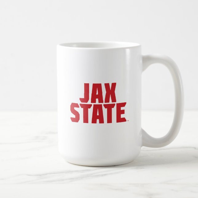 Caneca De Café Universidade Estadual de Jacksonville JAX STATE Ve (Direita)