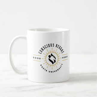 Caneca De Café Universidade Rasta Good Vibez Conscientista Reggae