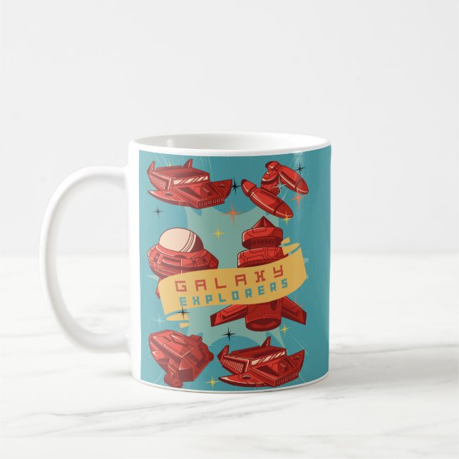 Caneca De Café universo galáxico (Esquerda)