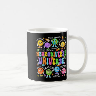 Caneca De Café Universo neurodiverso neurodiversidade autismo