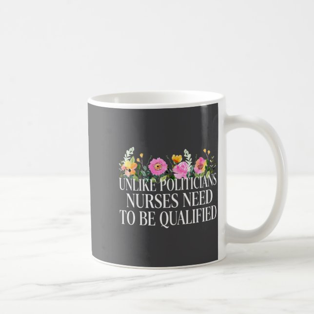 Caneca De Café Unlike Liticians Nurses Need To Be Qualified Sarca (Direita)