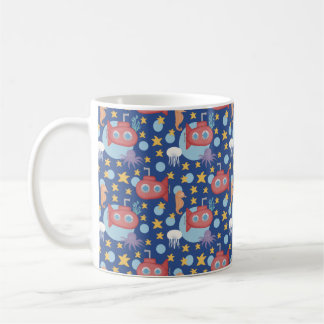 Caneca De Café Unterwassermotiv mit U-Booten