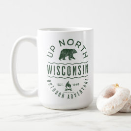Caneca De Café Up North Wisconsin
