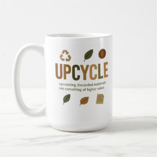 Caneca De Café Upcycle Repurposing Discarded Materials Into Somet