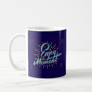 Caneca De Café Uplifando Mensagens para uma Exibição Positiva