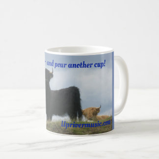 Caneca de café Upriver da música