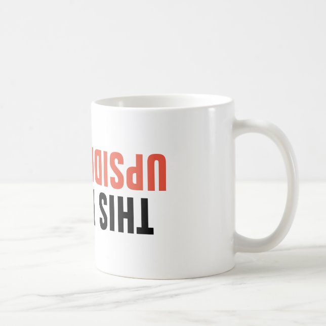 Caneca De Café Upside-down (Direita)