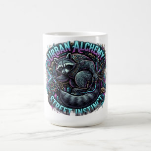 Caneca De Café Urban Alchemy Raccoon Manga Longa