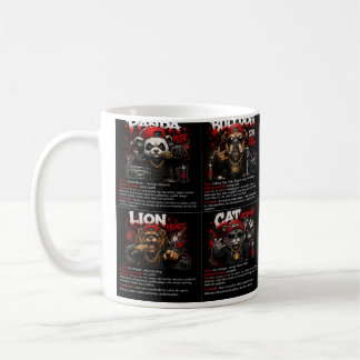 Caneca De Café Urban Animal Legends – Hip Hop Graffiti Collection