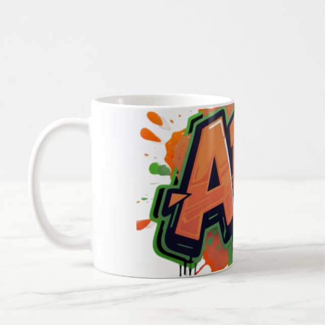 Caneca De Café Urban Splash Art Graffiti Pulse Bold Street Expres (Esquerda)