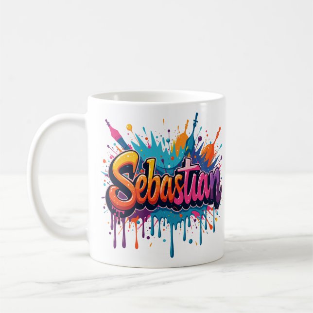 Caneca De Café Urban Vibes Sebastian 1 (Esquerda)