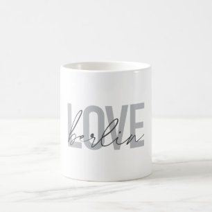 Caneca De Café Urbana, moderna, simples, legal design amante Berl
