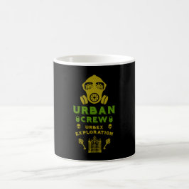 Caneca De Café Urbex de Exploração Urbana