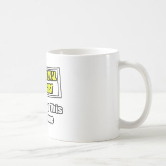 Caneca De Café Urologista profissional...Piada