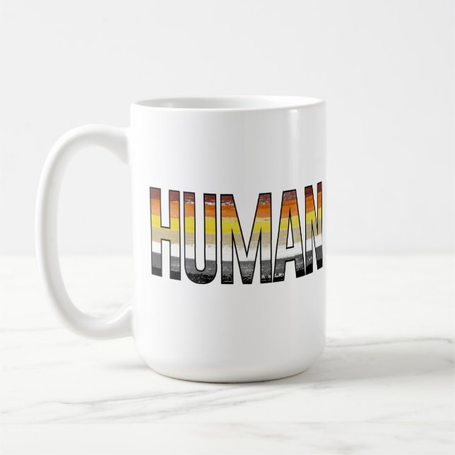 Caneca De Café Ursa Humano (Esquerda)