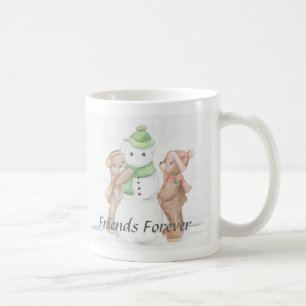 Caneca De Café Ursinho de neve