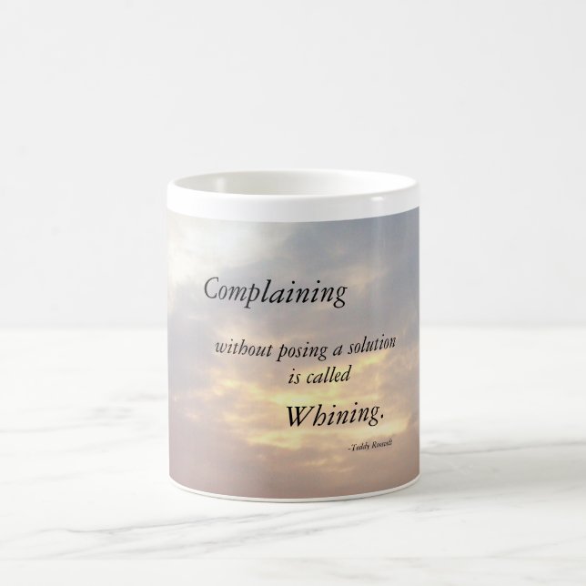 CANECA DE CAFÉ URSINHO DE RECLAMAÇÃO ROOSEVELT MUG (Centro)